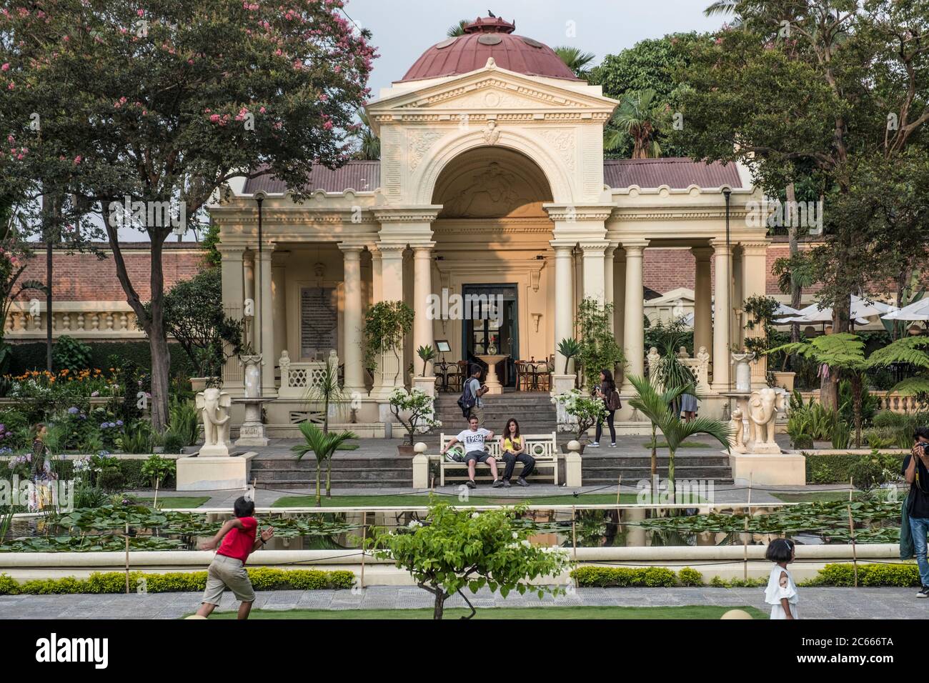 Jardin des rêves à Katmandou, Népal Banque D'Images