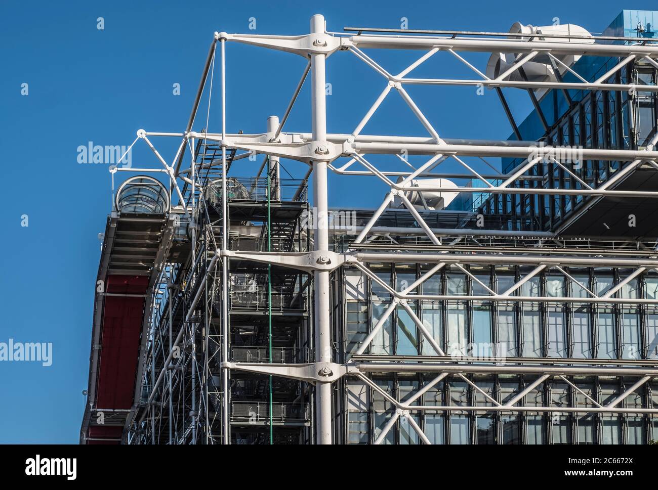 Musée Centre Pompidou à Paris, France Banque D'Images