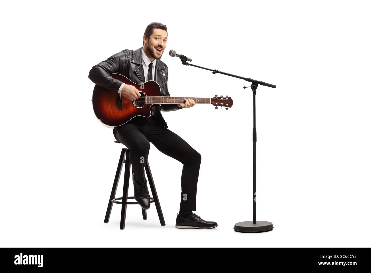 Chanteur de célébrité jouant de la guitare Banque de photographies et  d'images à haute résolution - Alamy
