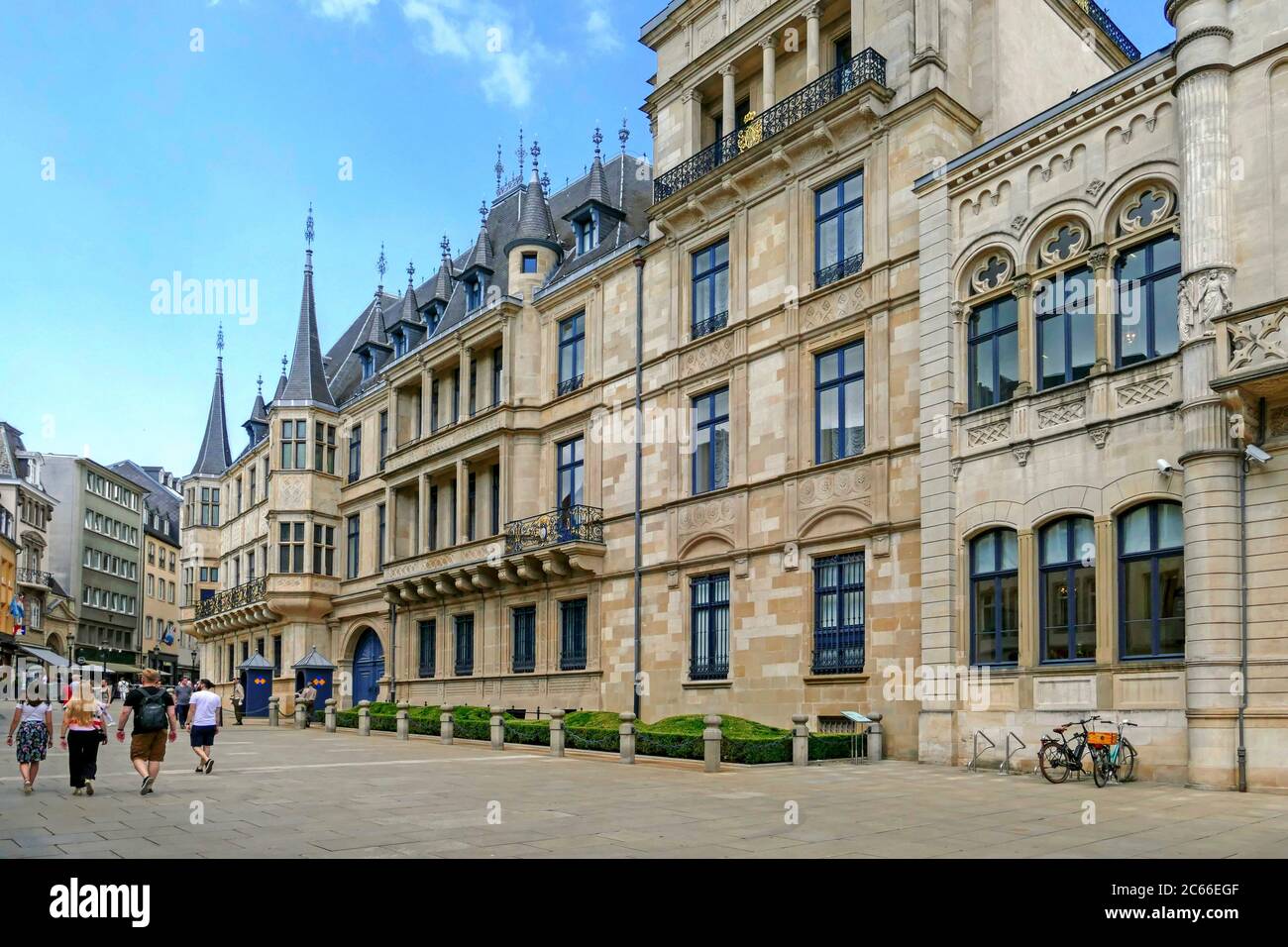 Palais grand-ducal, Luxembourg, Luxembourg Banque D'Images