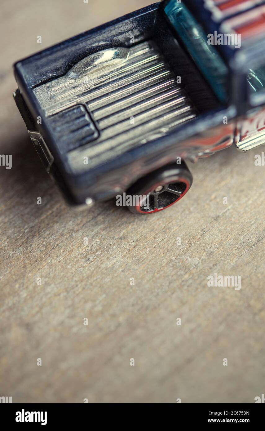 La vie d'un pick-up en peluche Banque D'Images