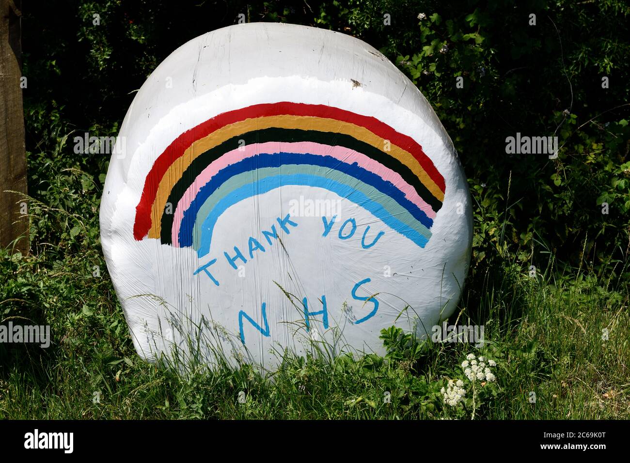 Merci le Service national de santé Banque D'Images