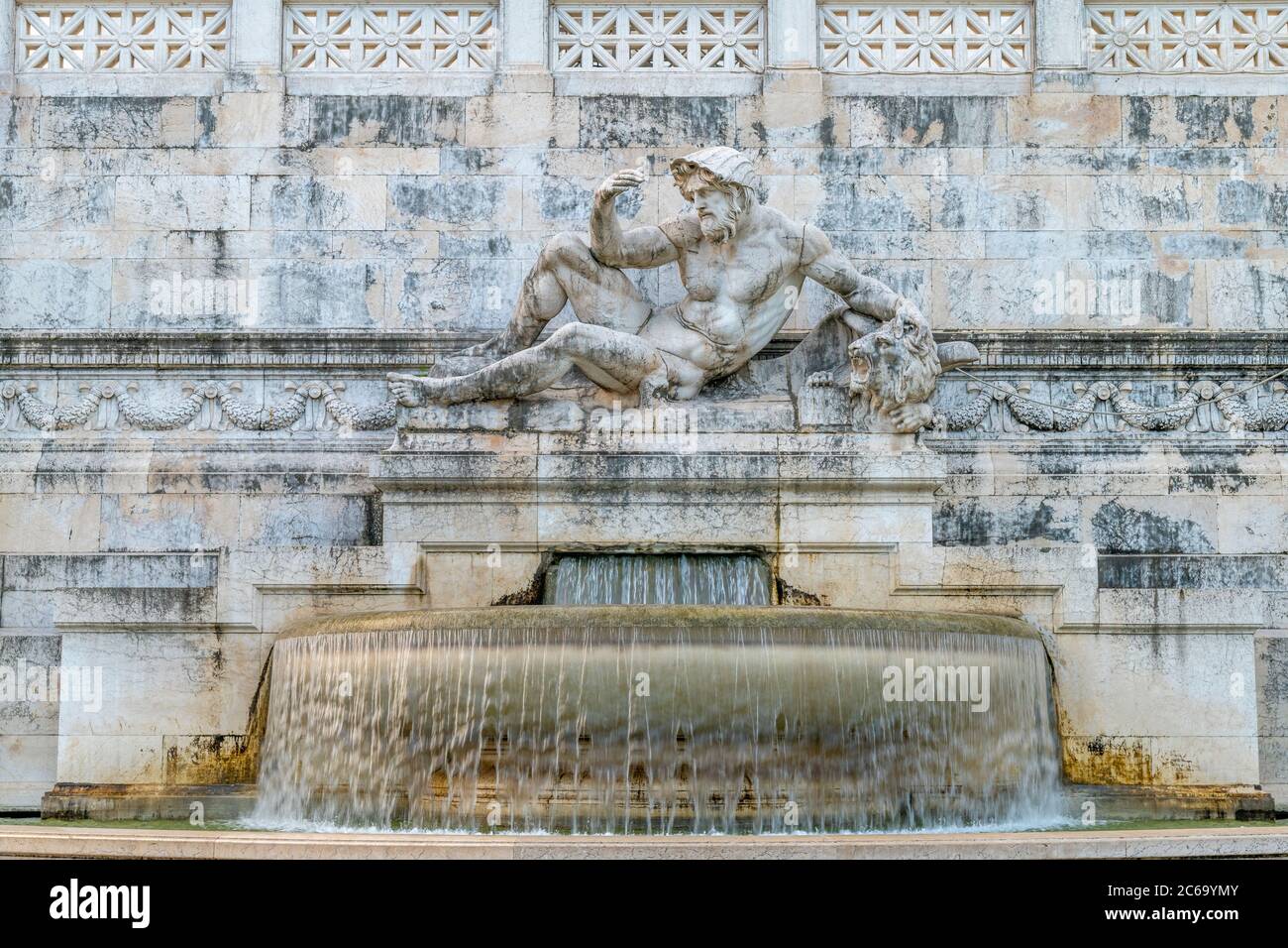 Italie, Latium, Rome, Monument Vittorio Emanuele II, Altare della Patria, autel de la Patrie Banque D'Images