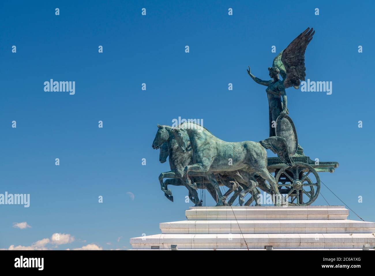 Italie, Latium, Rome, Monument Vittorio Emanuele II, Altare della Patria, autel de la Patrie Banque D'Images