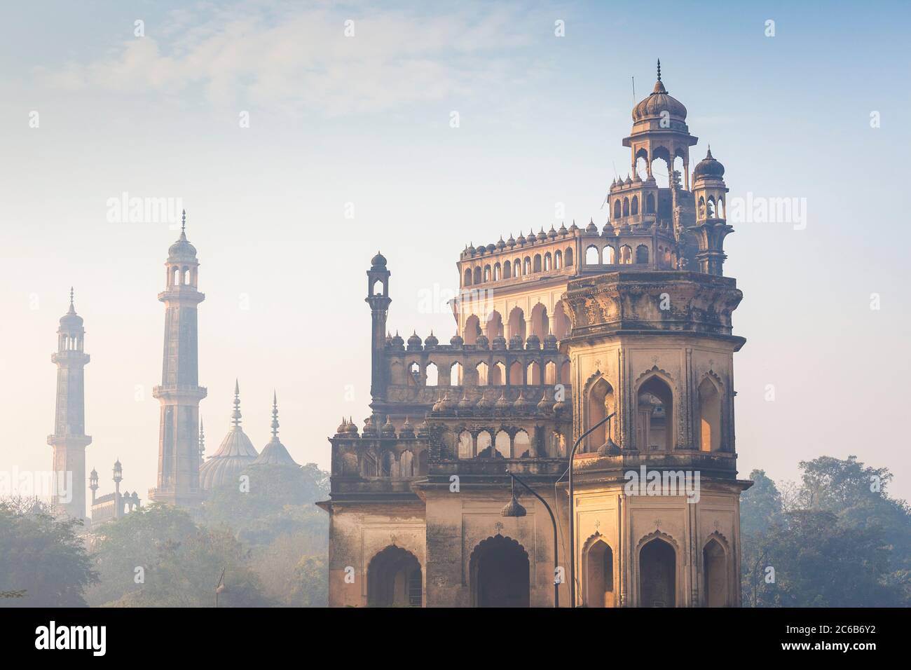 Rumi Darwaza, Lucknow, Uttar Pradesh, Inde, Asie Banque D'Images