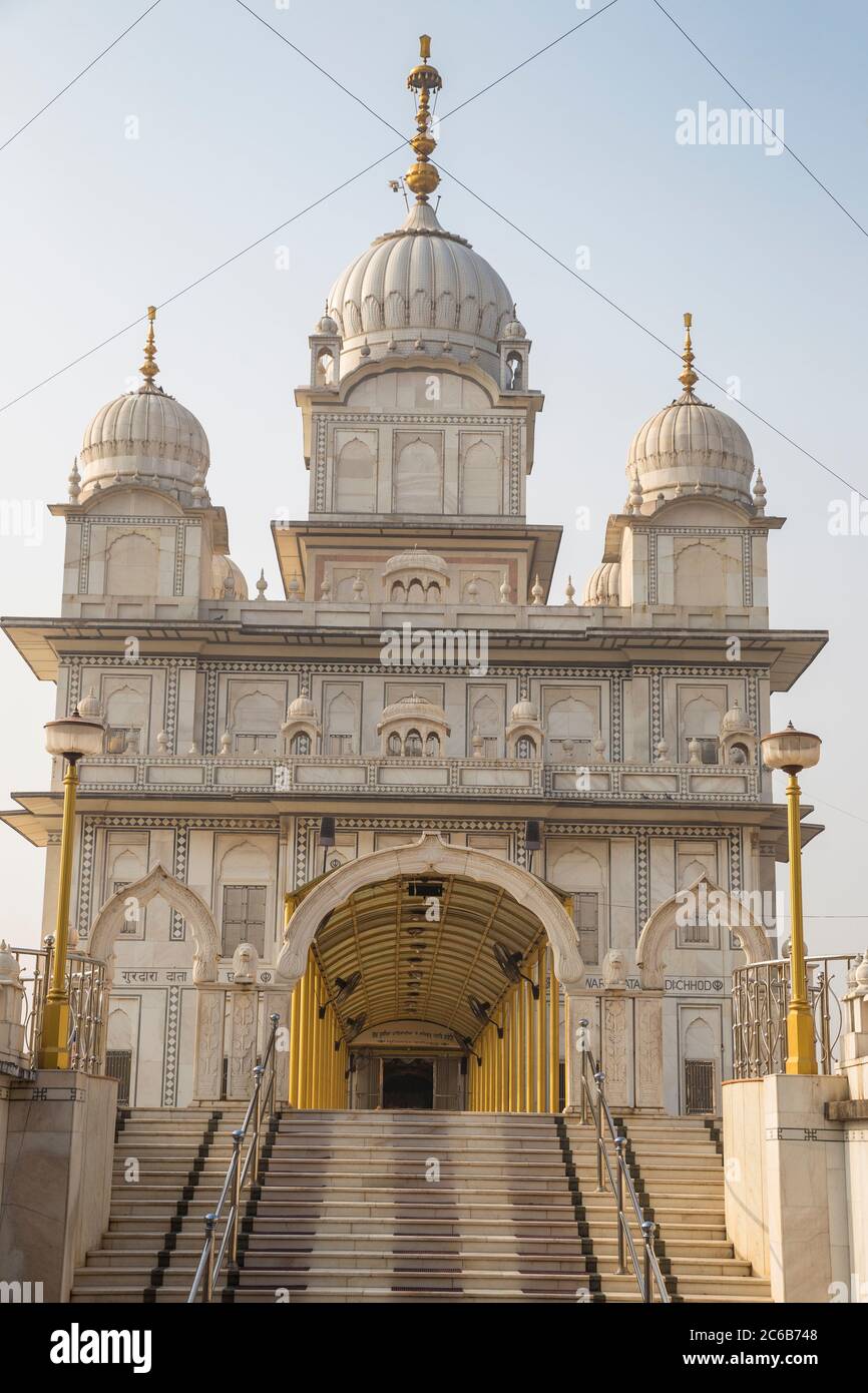 Gurudwara Data Bhandhi Chhod Shikh Temple, Gwalior fort, Gwalior, Madhya Pradesh, Inde, Asie Banque D'Images