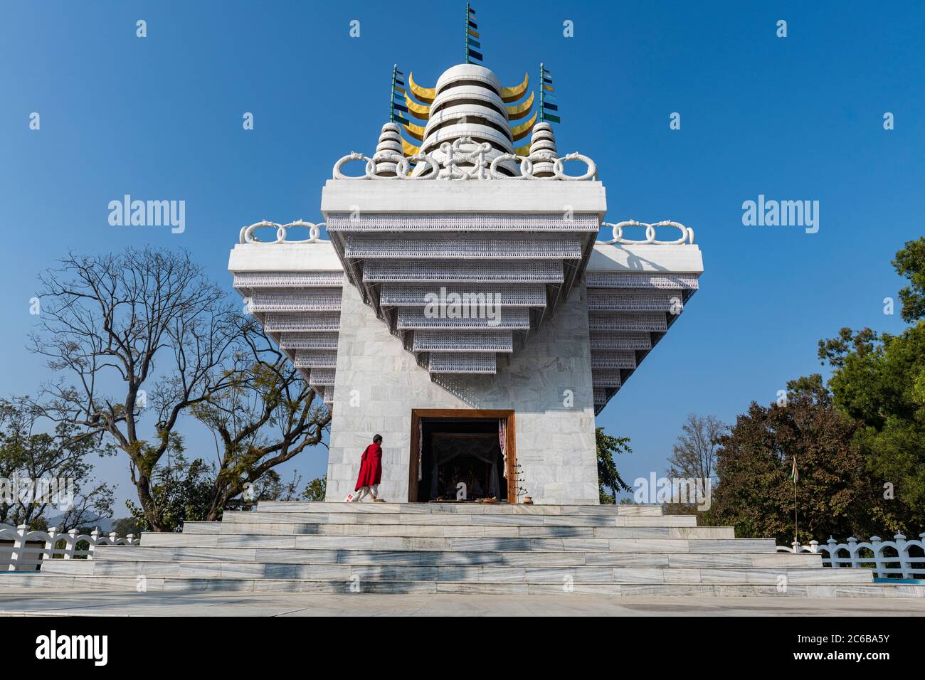 Temple Ibuthou Pakhangba, Palais de Kangla, Imphal, Manipur, Inde, Asie Banque D'Images