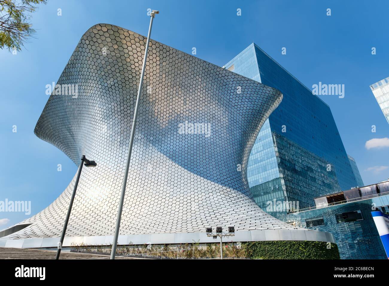 Musée d'art Soumaya à Mexico Banque D'Images