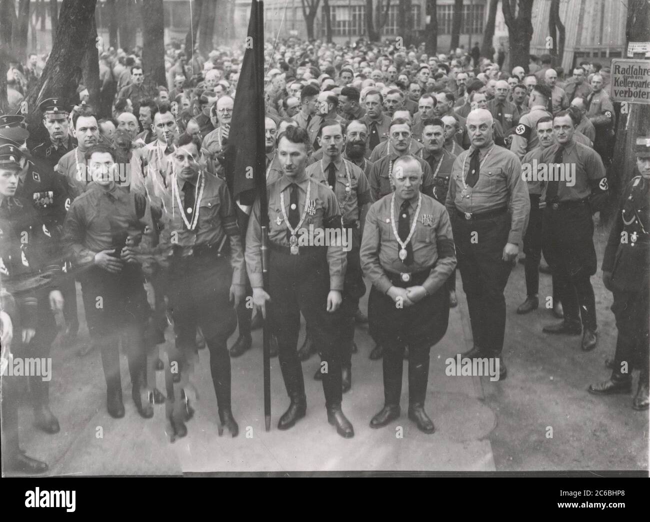 Célébration du 9 novembre à Munich - Heinrich Hoffmann photographies