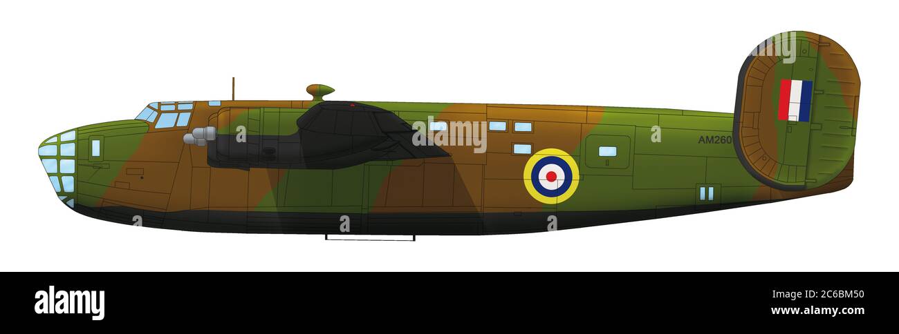 Consolidé LB-30A (numéro de série AM260) utilisé par le commandement du traversier Atlantique RAF Banque D'Images