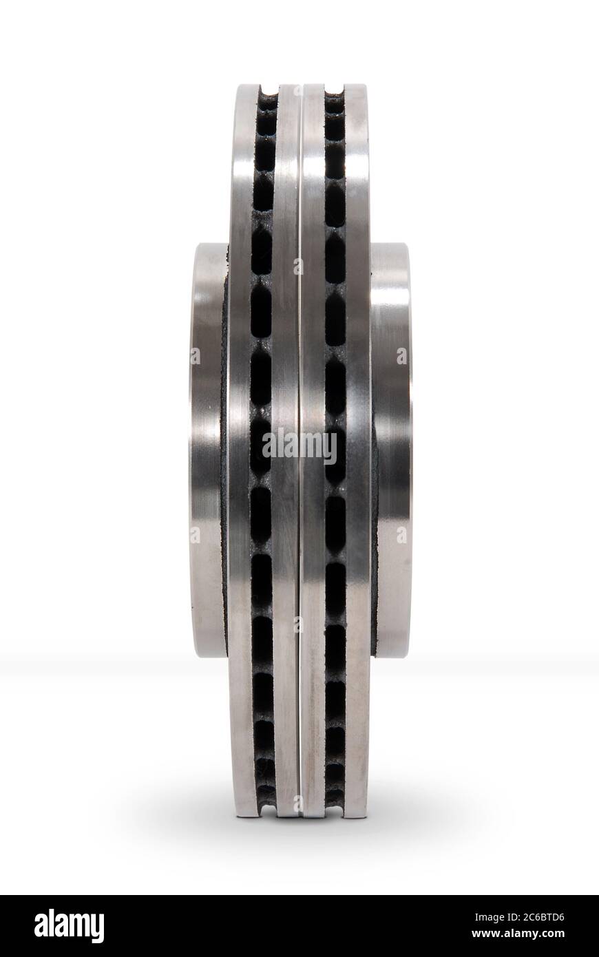 disques de frein, deux nouveaux disques de frein pour la voiture Banque D'Images