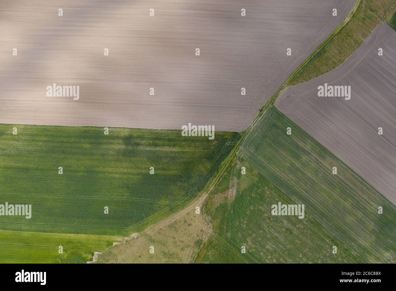 agriculture, terre, sol, champ, nature, paysage, charrue, rural, terre, terre, terre, agricole, labourée, agricole, cultivée, campagne Banque D'Images