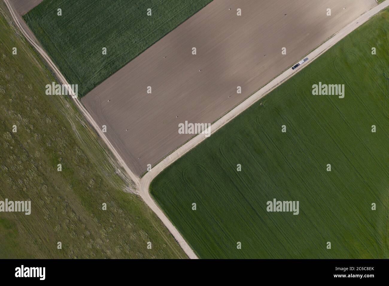 agriculture, terre, sol, champ, nature, paysage, charrue, rural, terre, terre, terre, agricole, labourée, agricole, cultivée, campagne Banque D'Images