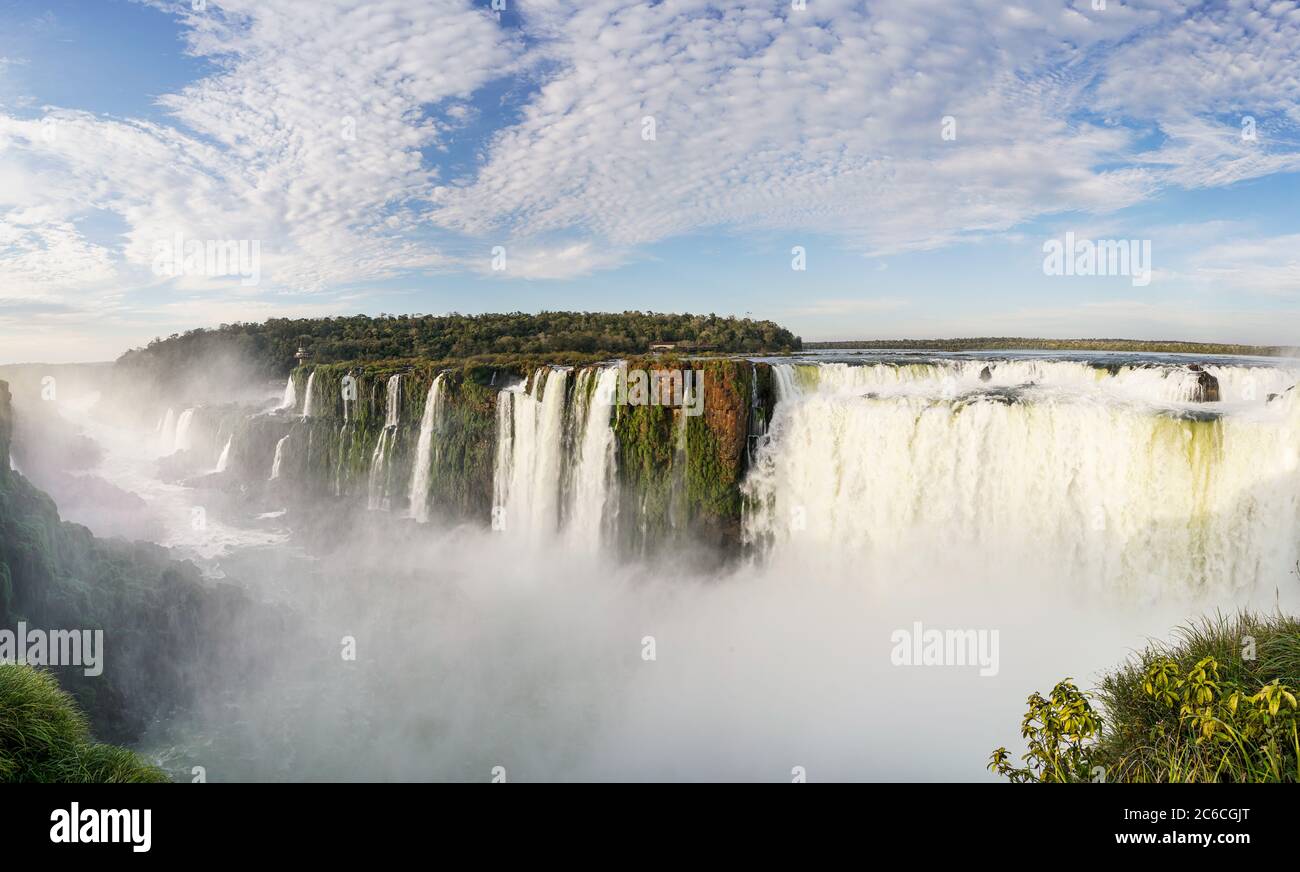 Les magnifiques chutes d'Iguazu - Argentine Banque D'Images