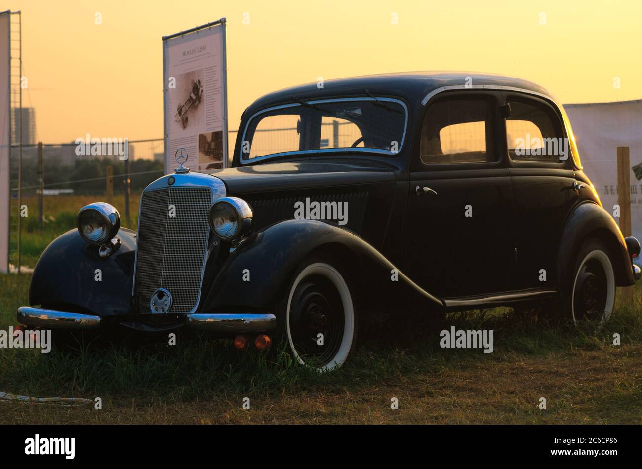 MOSCOU/RUSSIE, VERS JUILLET 2009 ; Autoexotica 2009. Mercedes-Benz 170 V. Banque D'Images