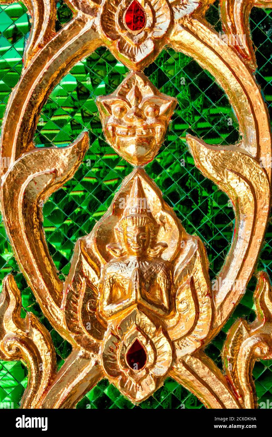 Wat DAP Phai, Chiang Mai, Thaïlande Banque D'Images Wat DAP Phai, Chiang Mai, Thaïlande Banque D'Images