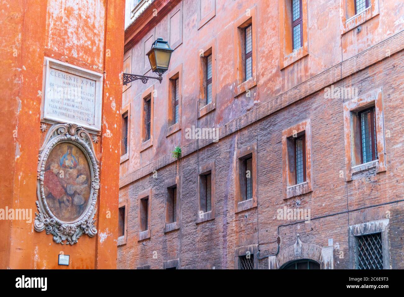 Italie, Latium, Rome, Ponte, via della Chiesa Nuova Banque D'Images