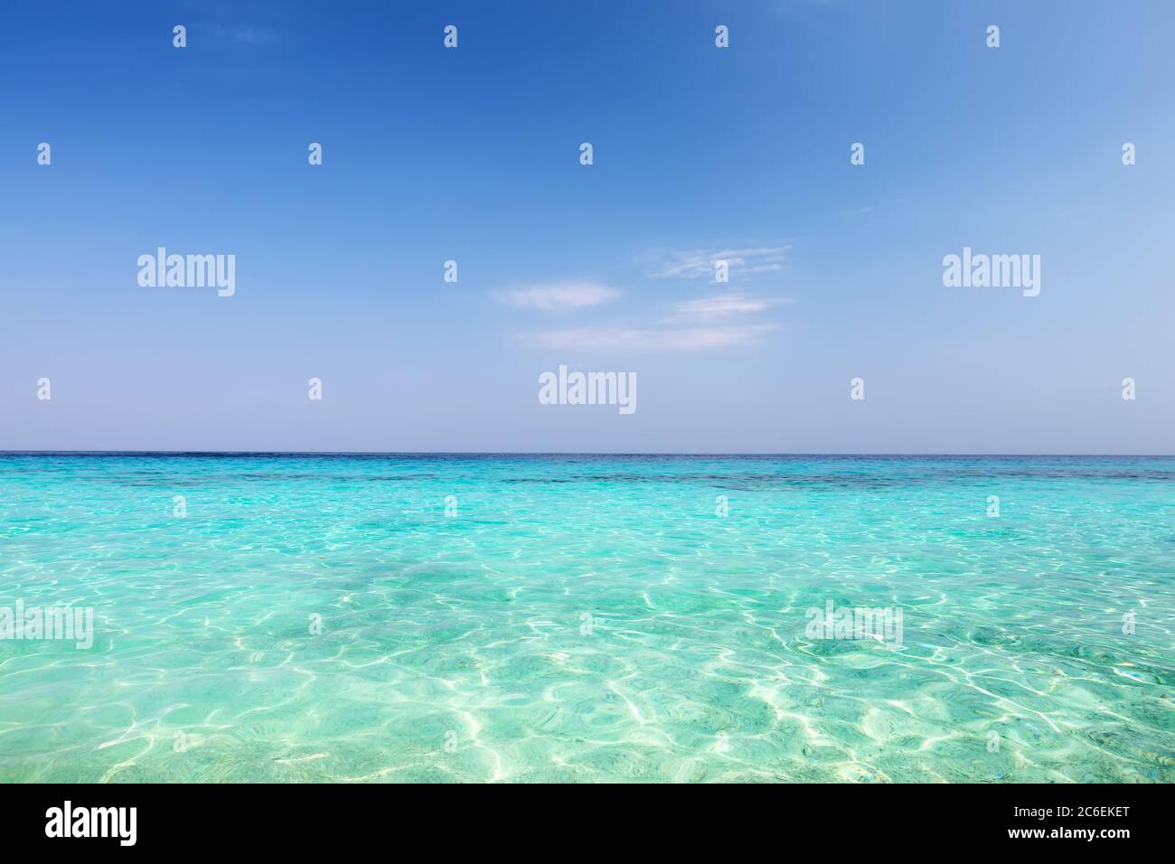 Vague de mer sur une plage de sable à Similan Island, Thaïlande. Arrière-plan des fêtes d'été. Banque D'Images