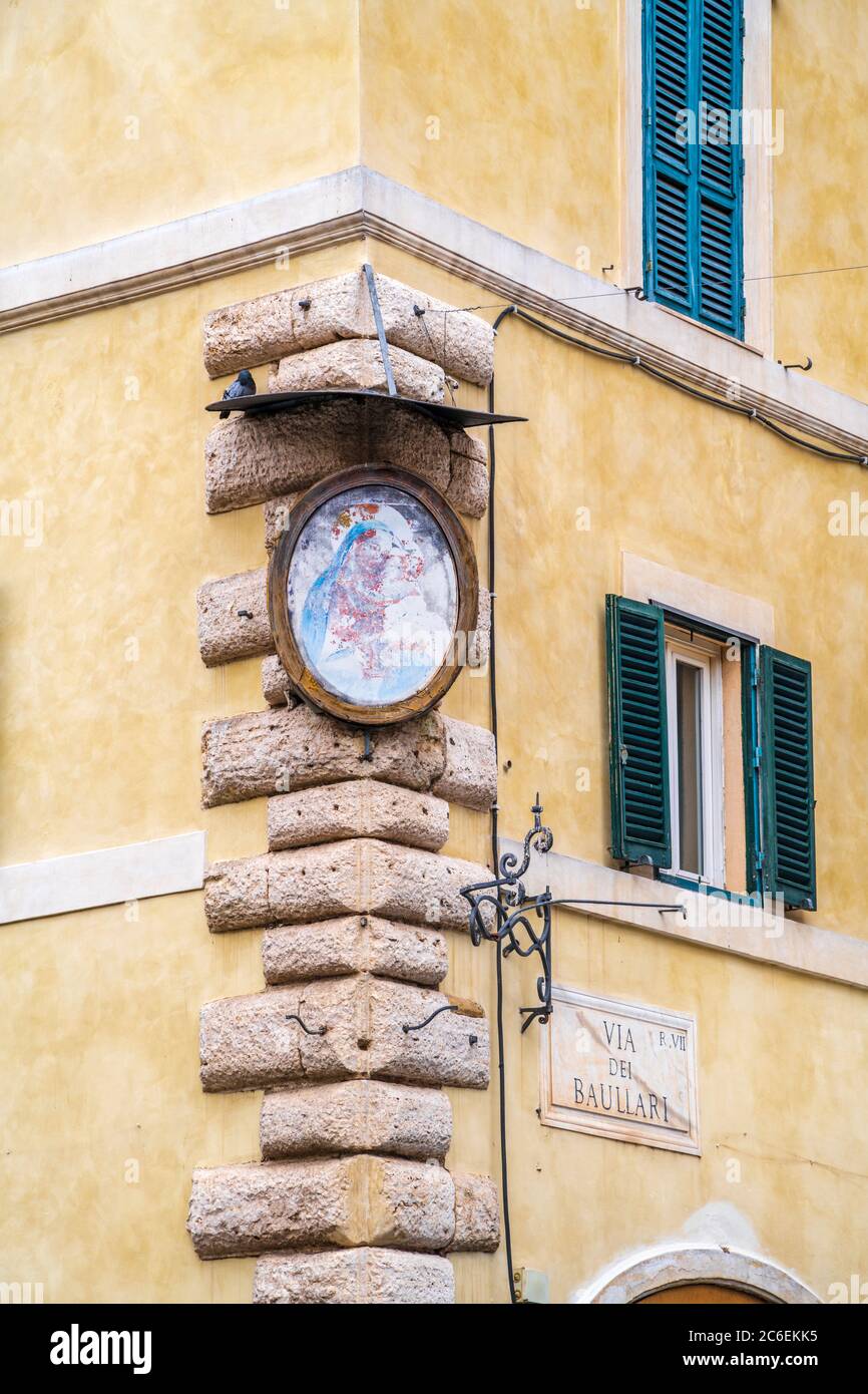 Italie, Latium, Rome, Regola, Campo de Fiori Banque D'Images