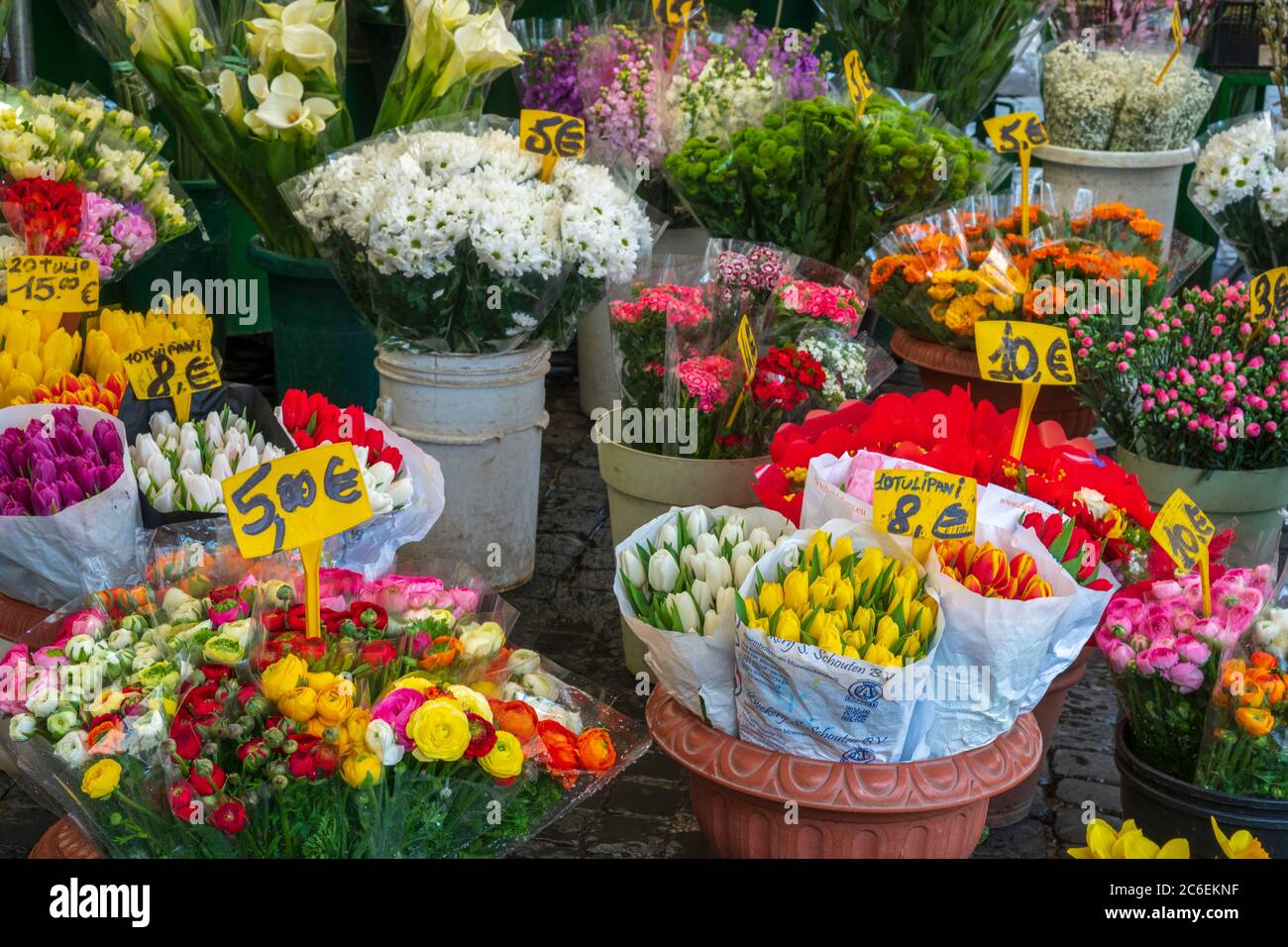 Italie, Latium, Rome, Regola, Campo de Fiori Banque D'Images