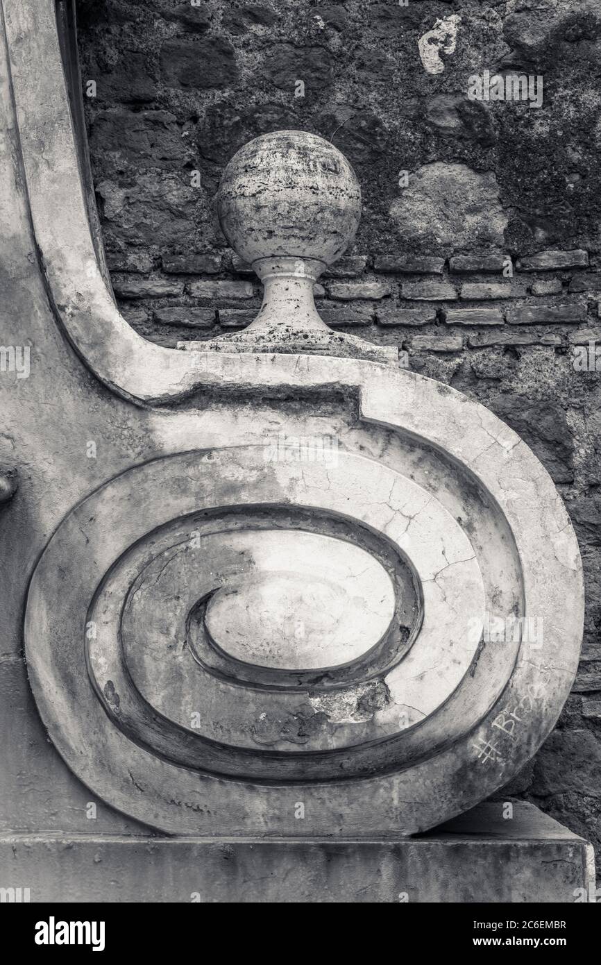 Italie, Latium, Rome, Regola, Fontana del Macherone Banque D'Images