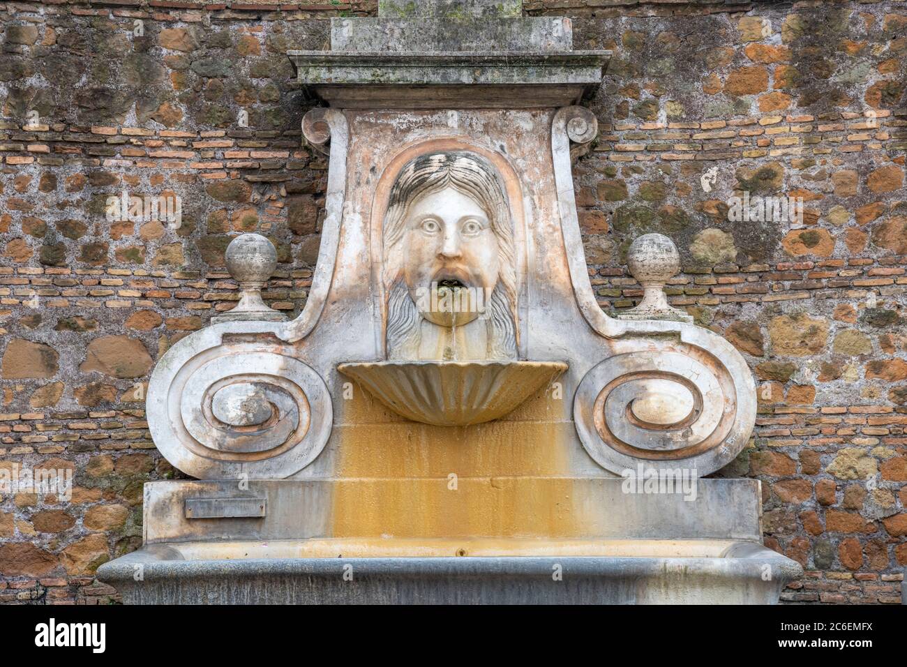 Italie, Latium, Rome, Regola, Fontana del Macherone Banque D'Images