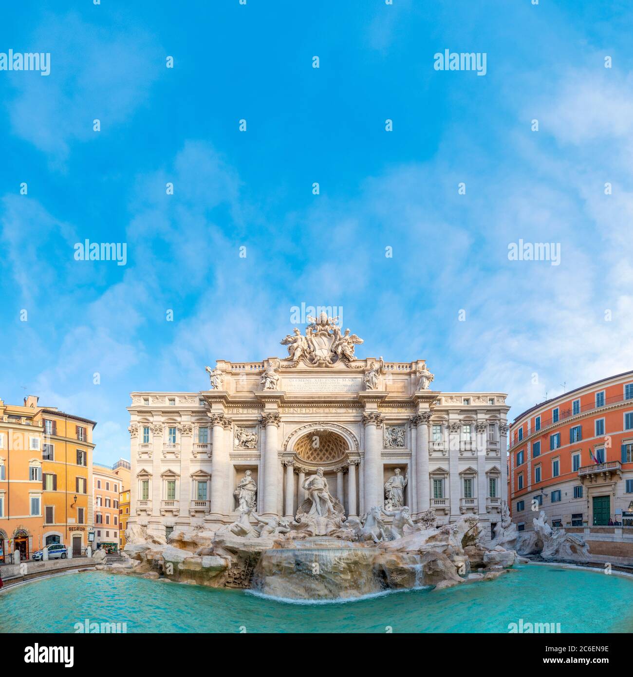 Italie, Latium, Rome, Fontaine de Trevi Banque D'Images