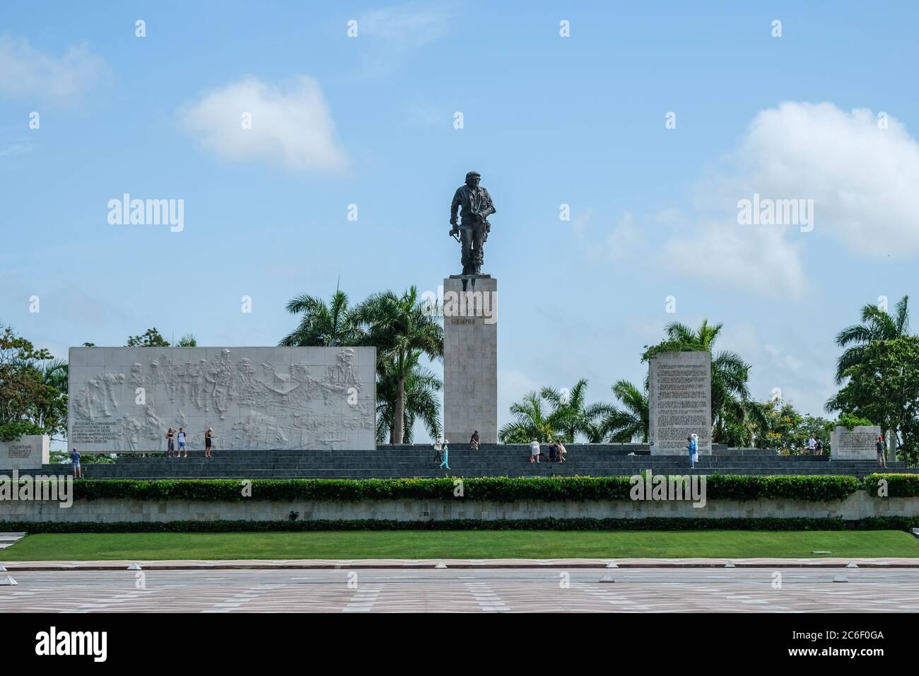 Le Mausolée de Che Guevara et statue à Santa Clara, Cuba. Banque D'Images