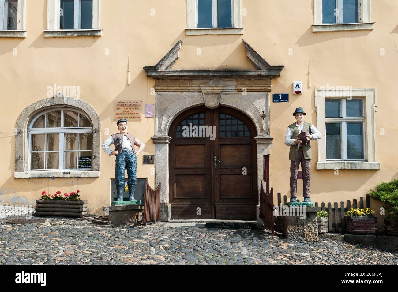 Kargul et Pawlak's Museum, à Poznań, Lwówek Śląski, comté de Basse-silésie, Pologne Banque D'Images