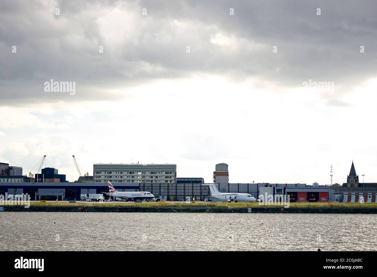 London City Airport Banque D'Images