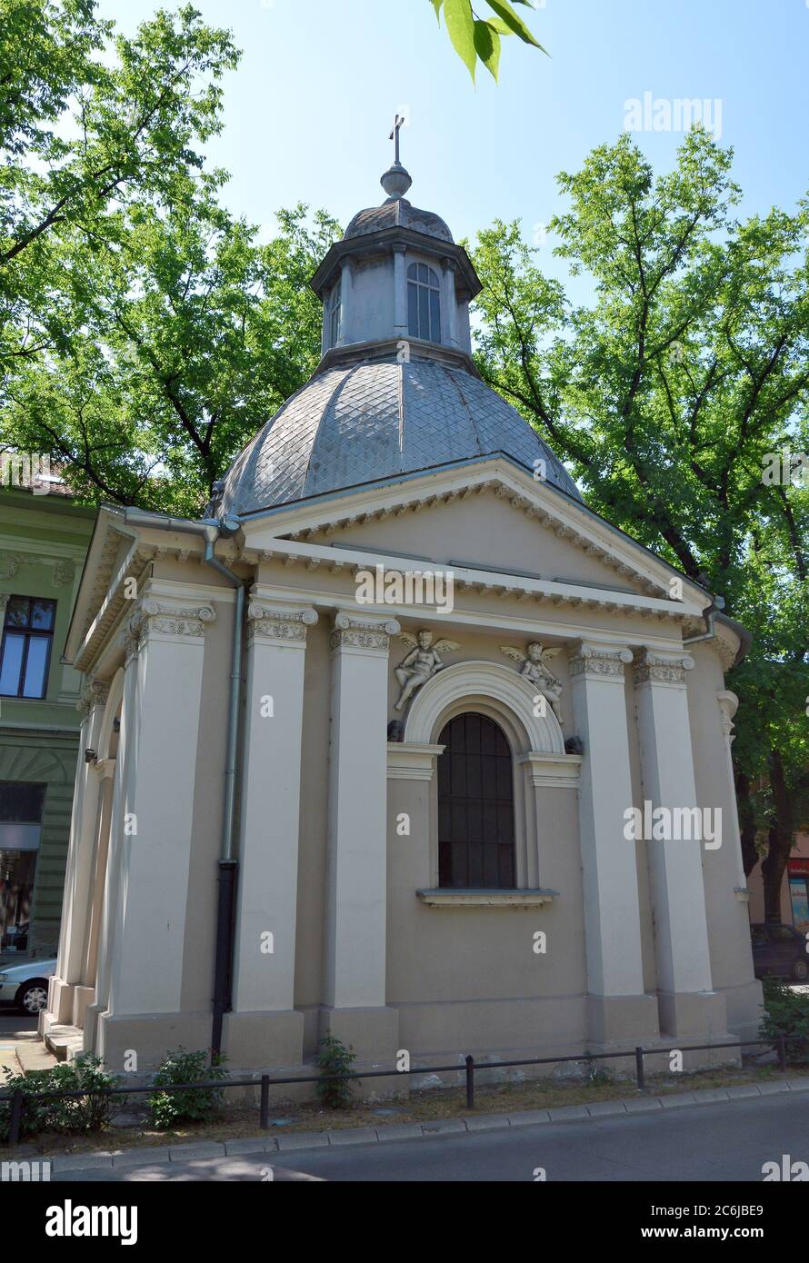 Chapelle Saint-Roch, Subotica, Szabadka, quartier de Bačka Nord, Serbie, Europe, ancienne Hongrie Banque D'Images