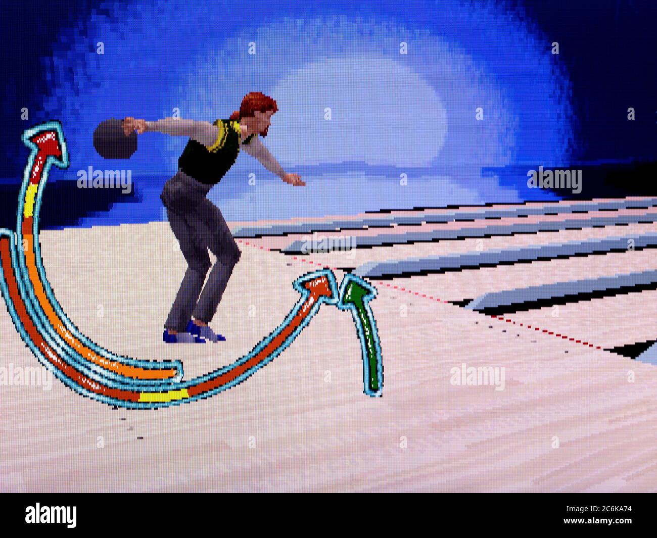 Ten PIN Alley - Sony PlayStation 1 PS1 PSX - usage éditorial uniquement Banque D'Images