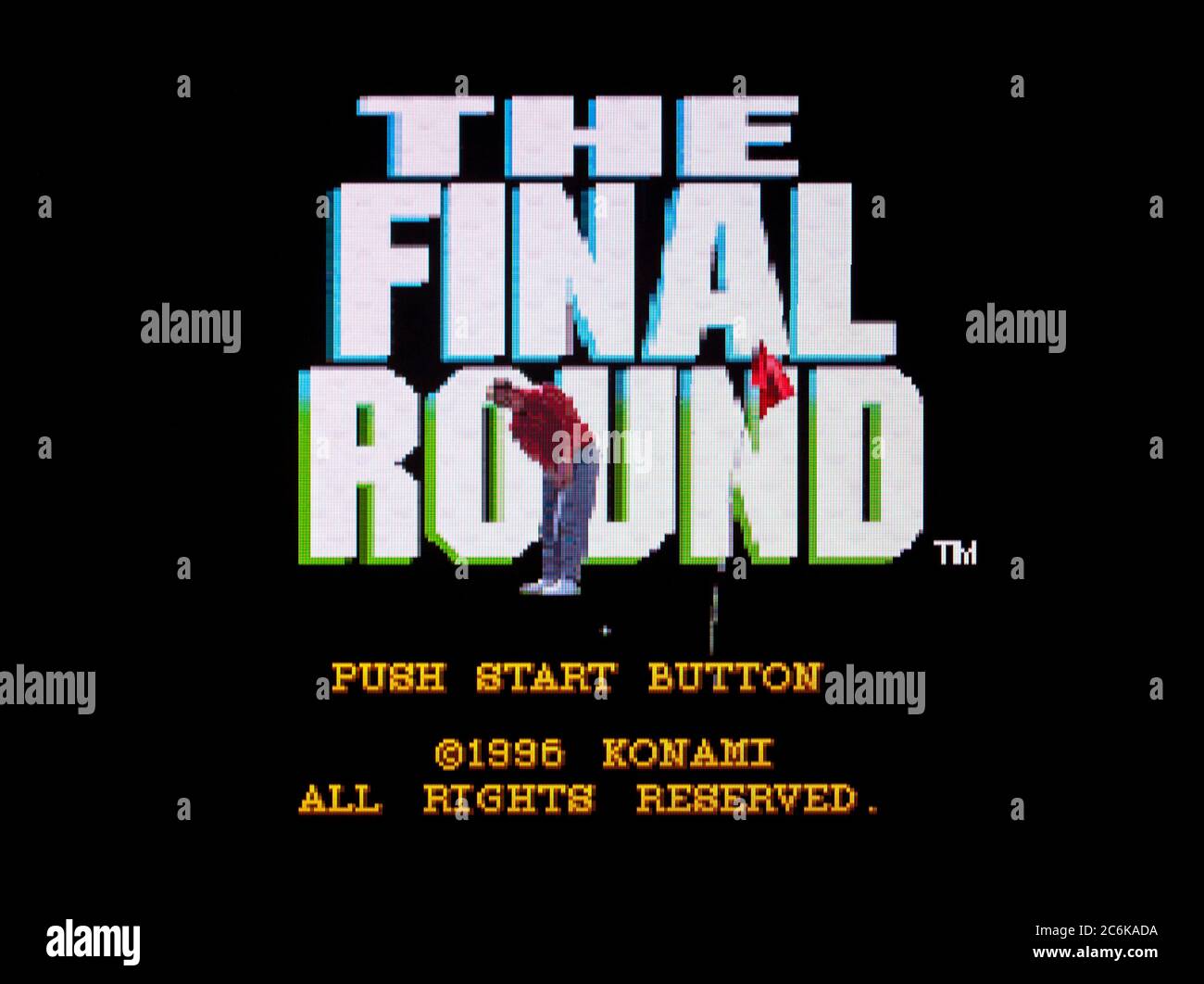 The final Round - Sony PlayStation 1 PS1 PSX - usage éditorial uniquement Banque D'Images