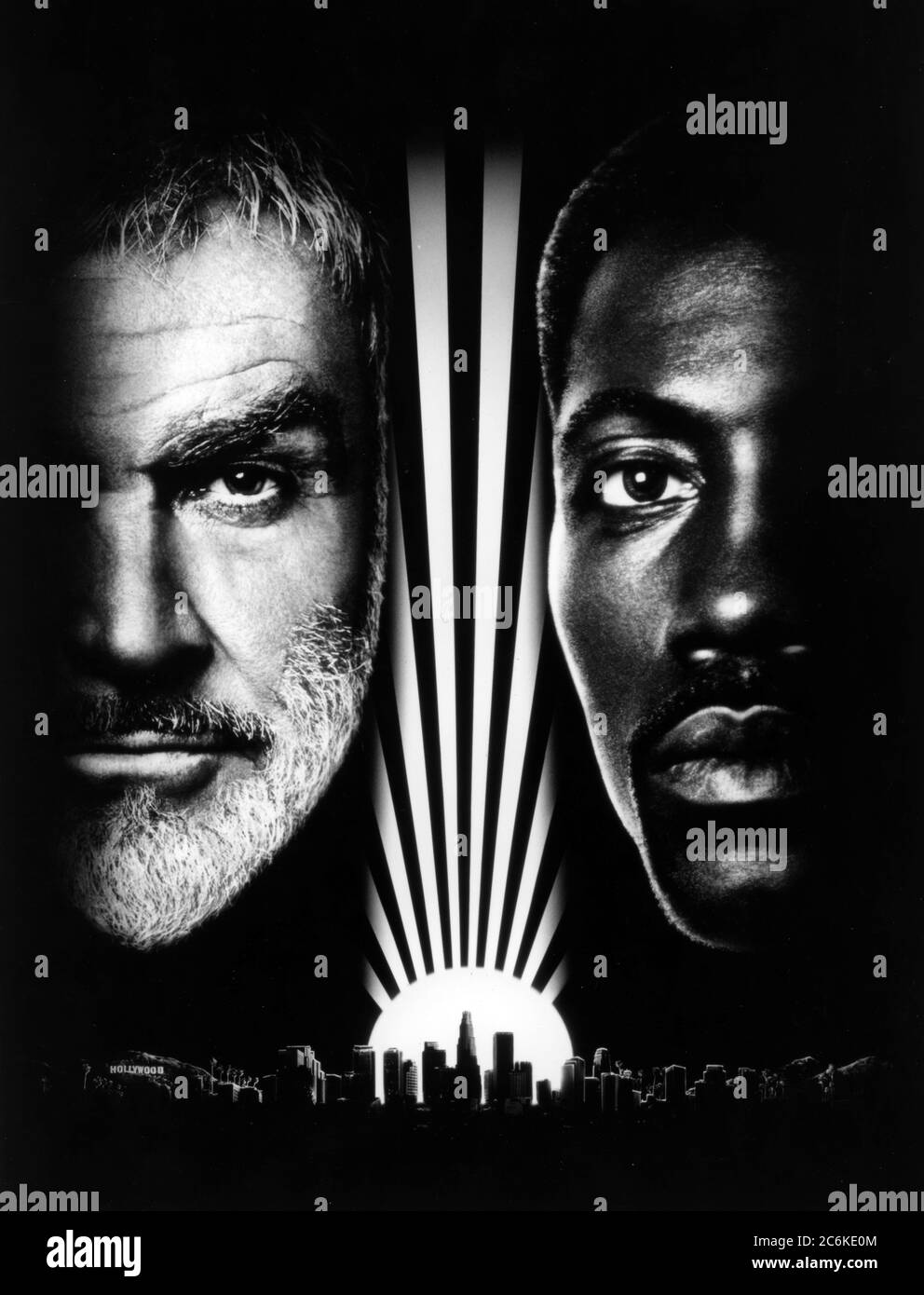 Wesley snipes sean connery rising Banque de photographies et d’images à