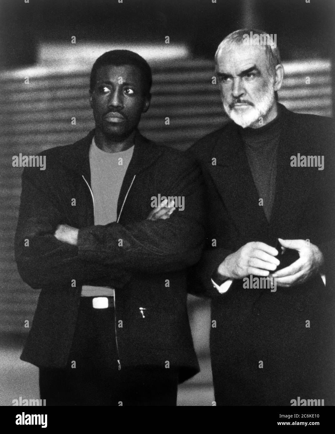 Wesley snipes sean connery rising Banque de photographies et d’images à