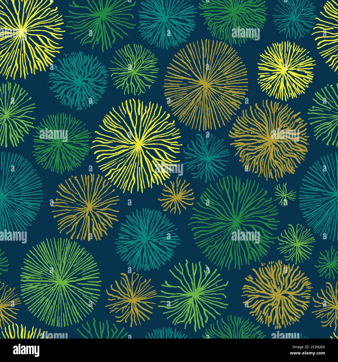 Motif sans couture avec structures et éléments floraux abstraits. Illustration vectorielle. Illustration de Vecteur