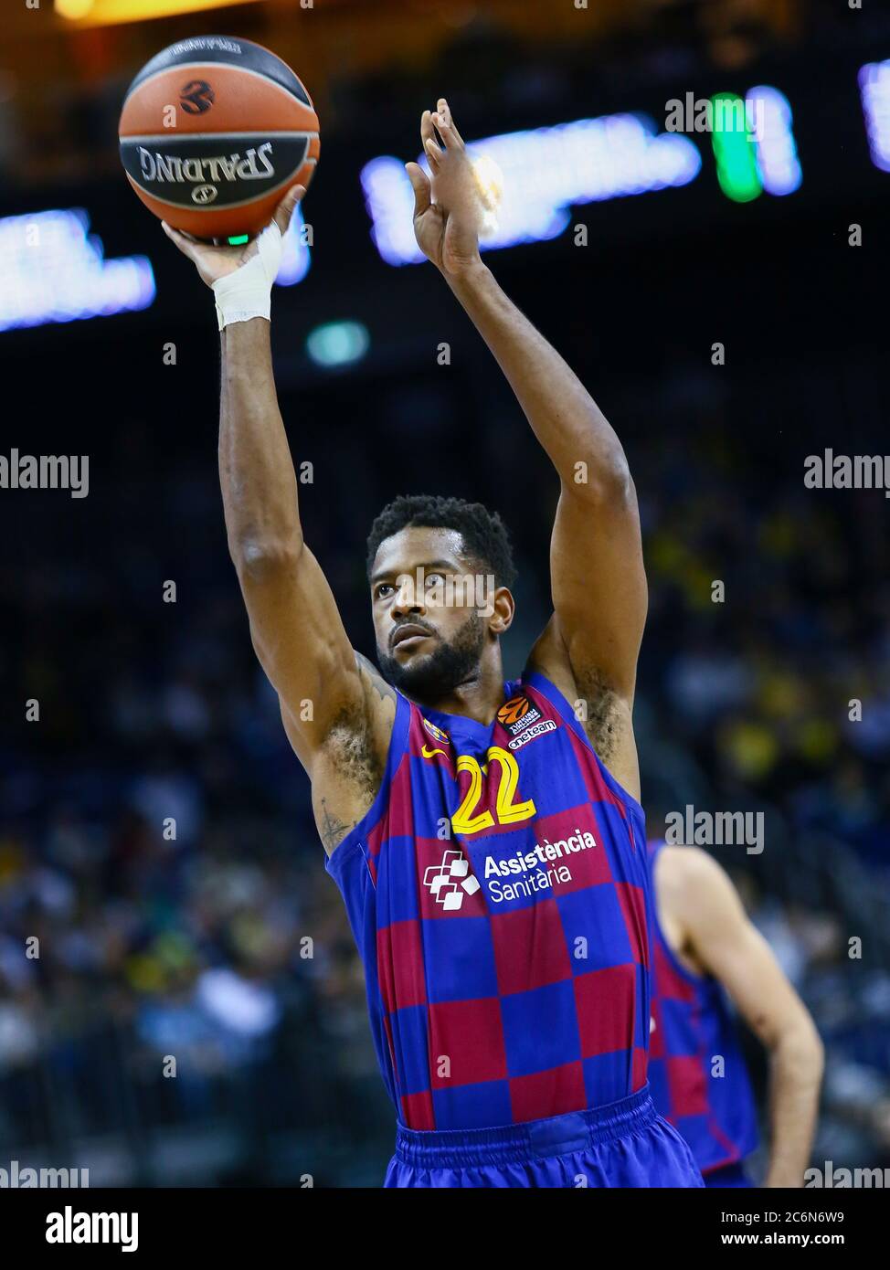 Berlin, Allemagne, 04 mars 2020: Le joueur de basket-ball Cory Higgins du FC Barcelone en action pendant le match de l'Euroligue Banque D'Images