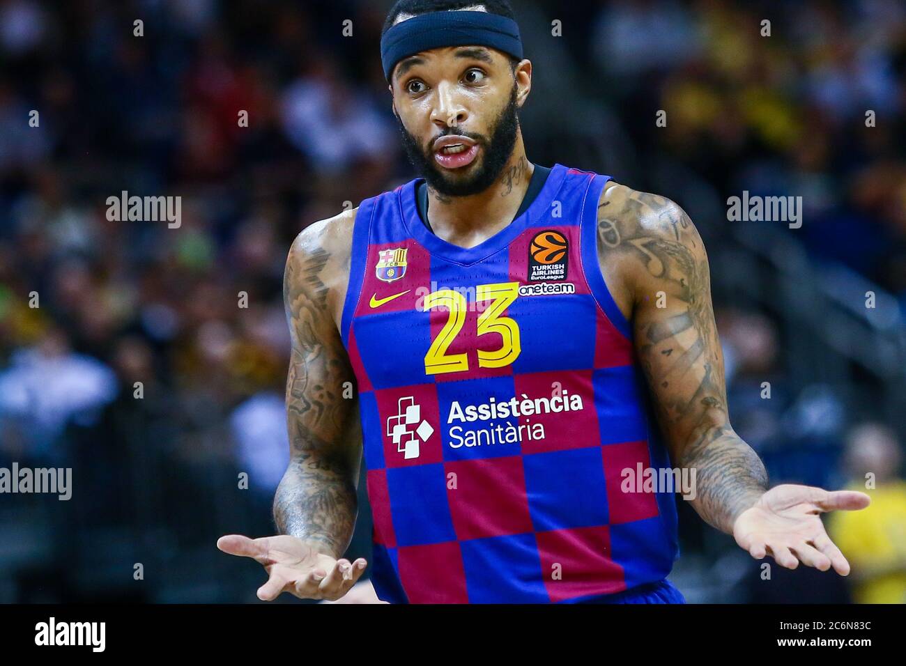 Berlin, Allemagne, 04 mars 2020: Malcolm Delaney du FC Barcelona Basketball lors du match EuroLeague de basketball entre Alba Berlin et Barcelone Banque D'Images