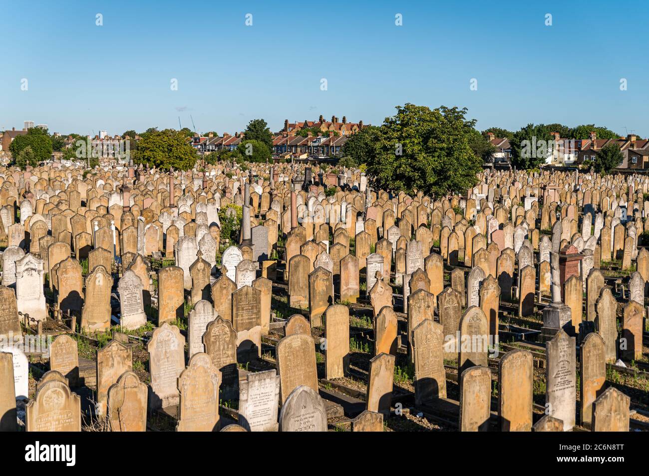 Cimetière de Plashet, Londres Banque D'Images