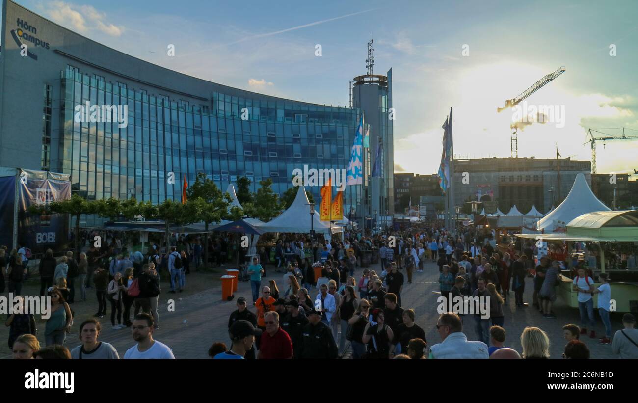 Festival de la semaine de Kiel, kieler woche. Kiel, Allemagne. Banque D'Images