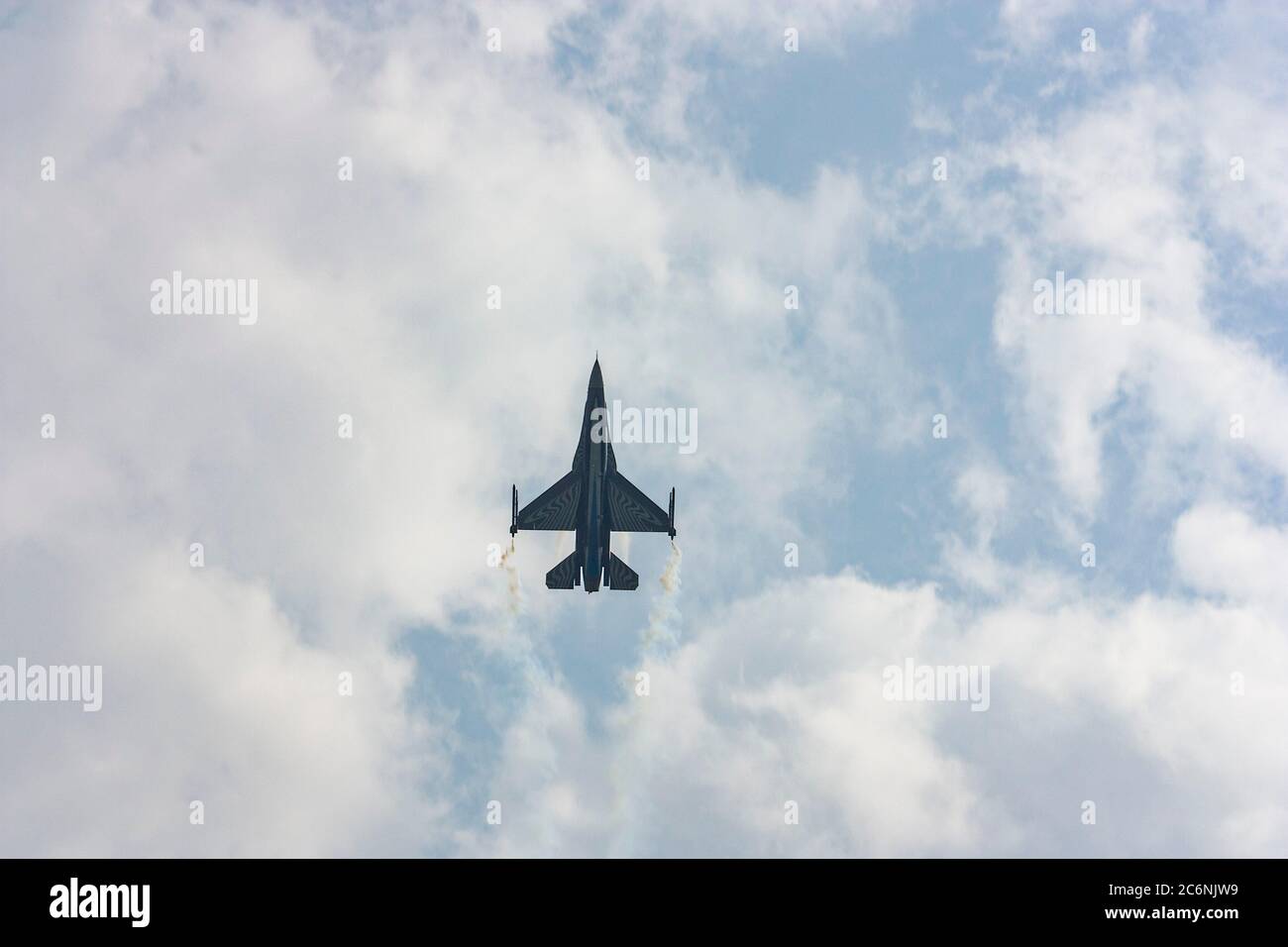 F-16AM Fighting Falcon à Biggin Hill Airshow Banque D'Images