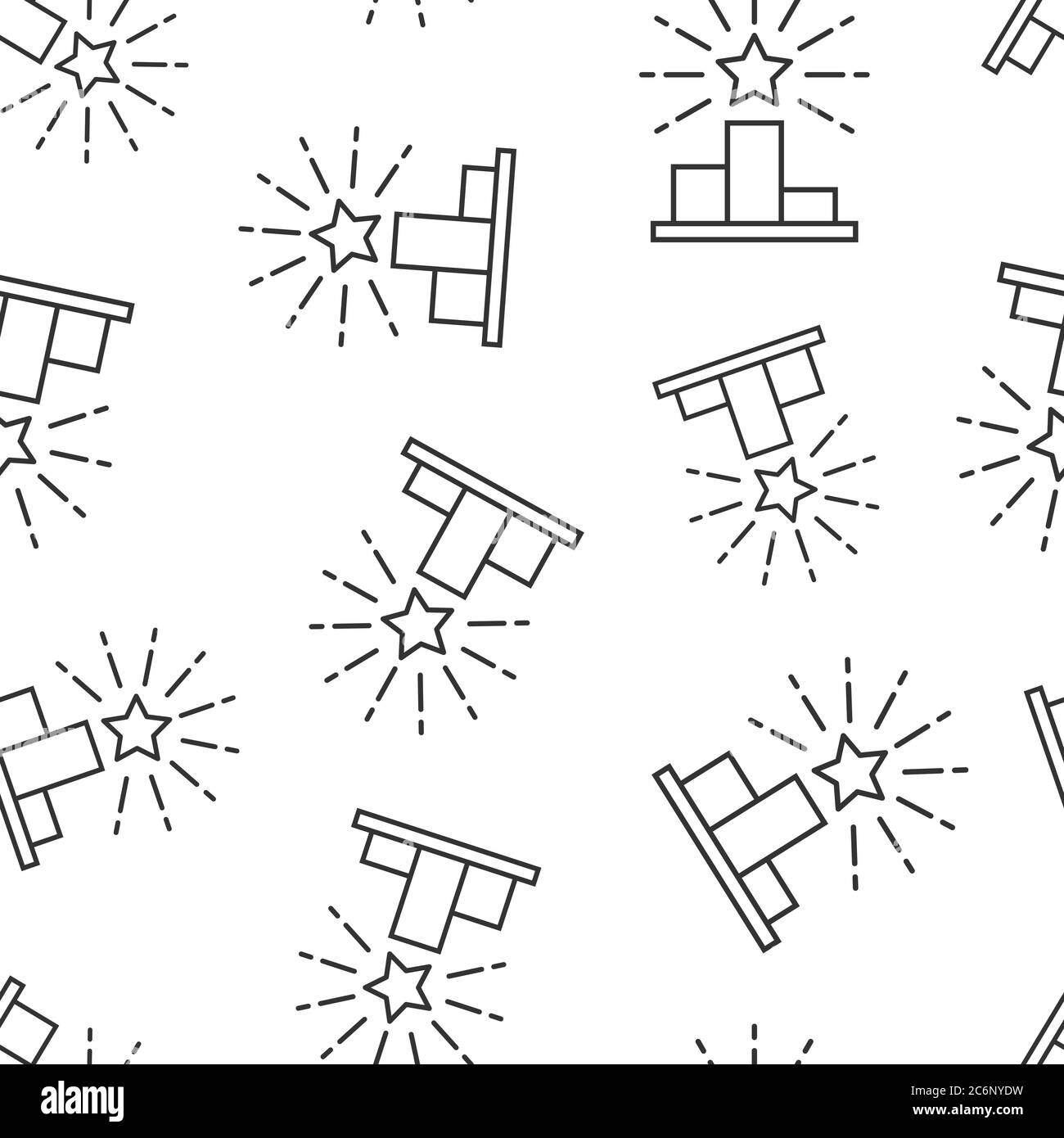 Icône podium dans un style plat. Illustration du vecteur du socle sur fond blanc isolé. Concept commercial de modèle transparent primé. Illustration de Vecteur
