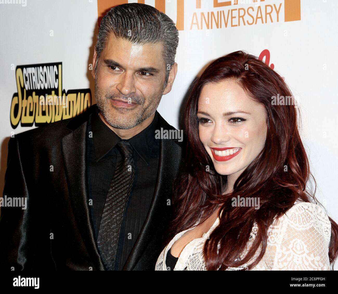 New York, NY, États-Unis. 7 décembre 2012. Mike Ruiz, Jessica Sutta au Gala d'anniversaire de Mike Ruiz au club de nuit XL. Crédit : Steve Mack/Alay Banque D'Images