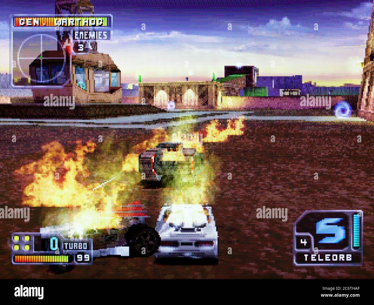 Twisted Metal 4 - Sony PlayStation 1 PS1 PSX - usage éditorial uniquement Banque D'Images