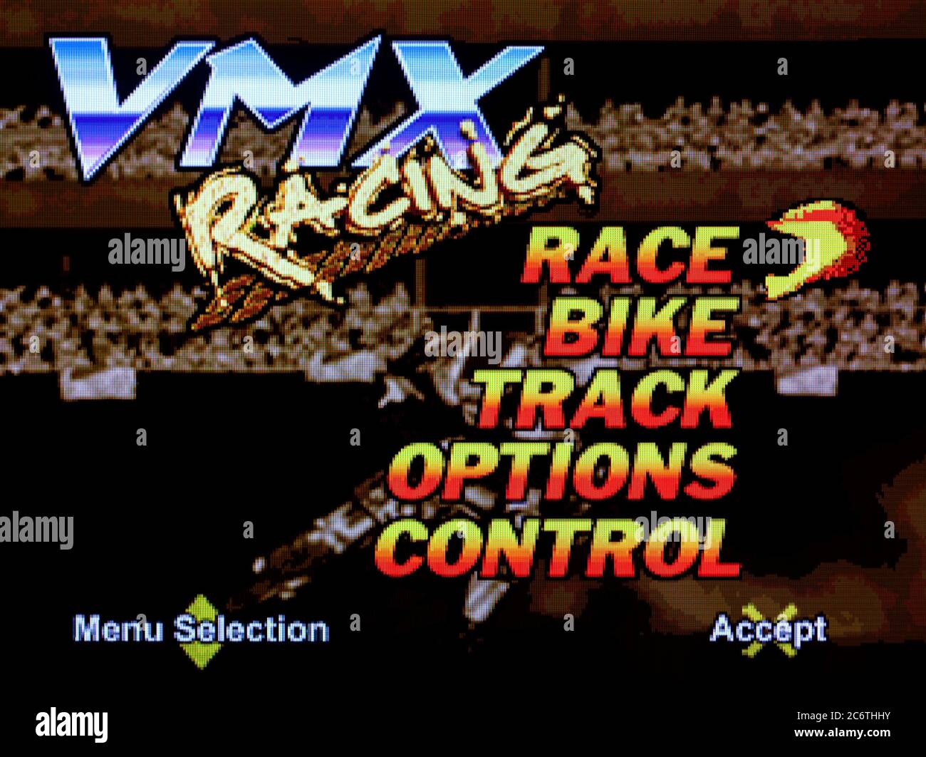 VMX Racing - Sony PlayStation 1 PS1 PSX - usage éditorial uniquement Banque D'Images