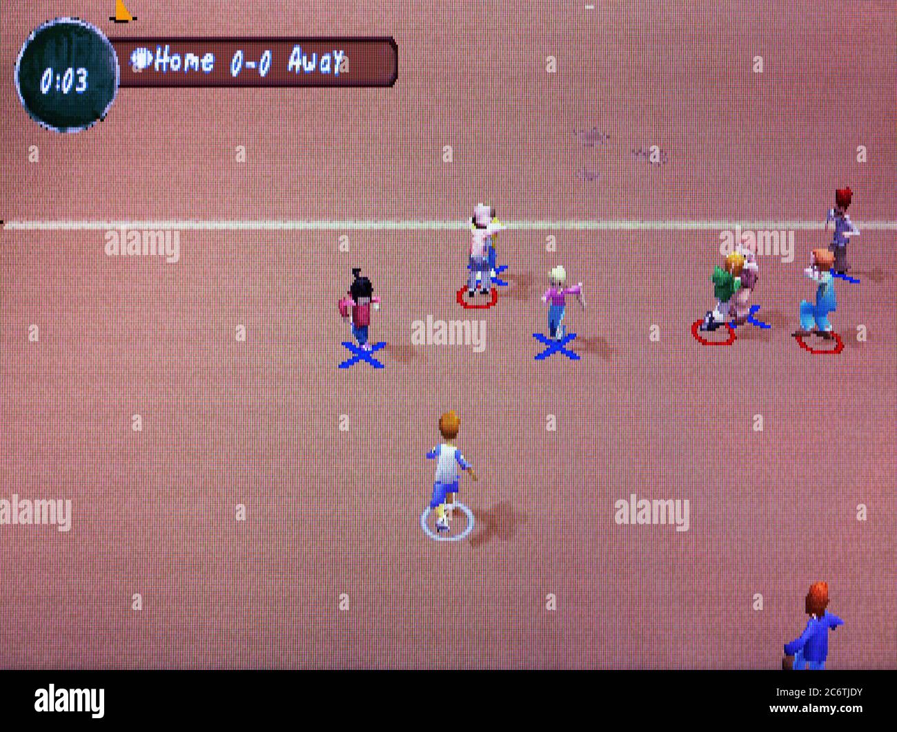Jeu PlayStation 1 Junior Sports Football Complet Version FR - État Correct Fonctionnel