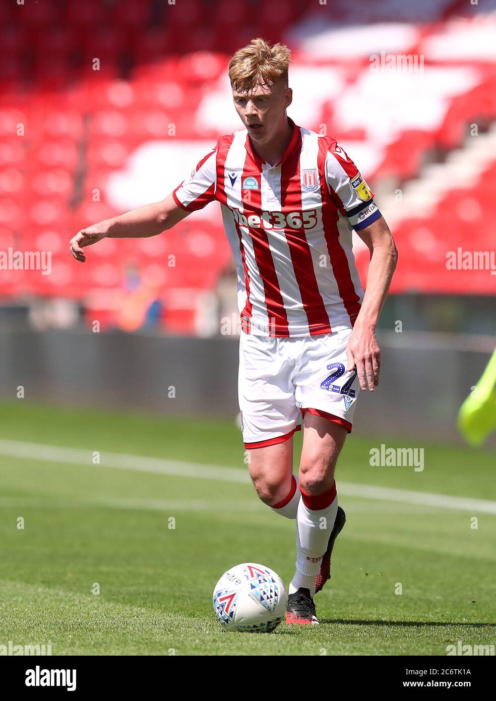 Sam Clucas de Stoke City lors du match de championnat Sky Bet au stade Bet365, Stoke. Banque D'Images