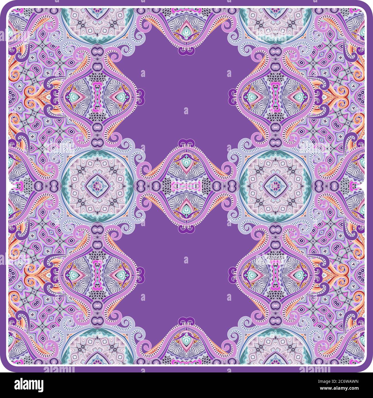 Illustration ornementale ethnique vectorielle Illustration de Vecteur