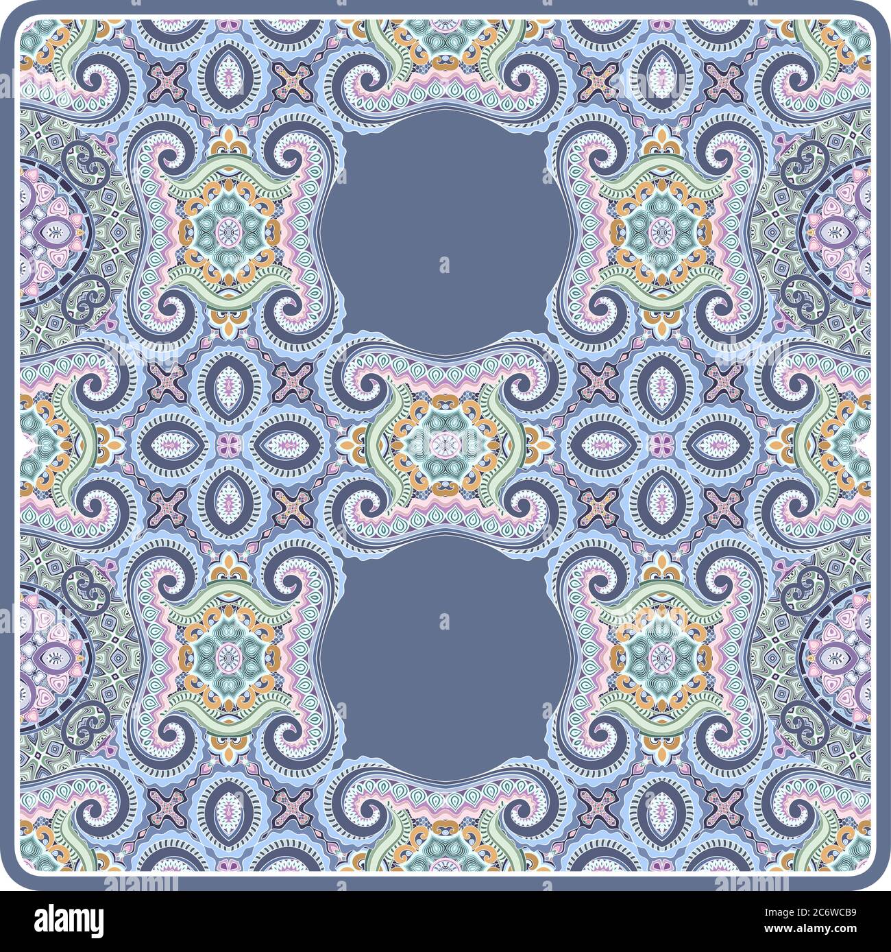 Illustration ornementale ethnique vectorielle Illustration de Vecteur