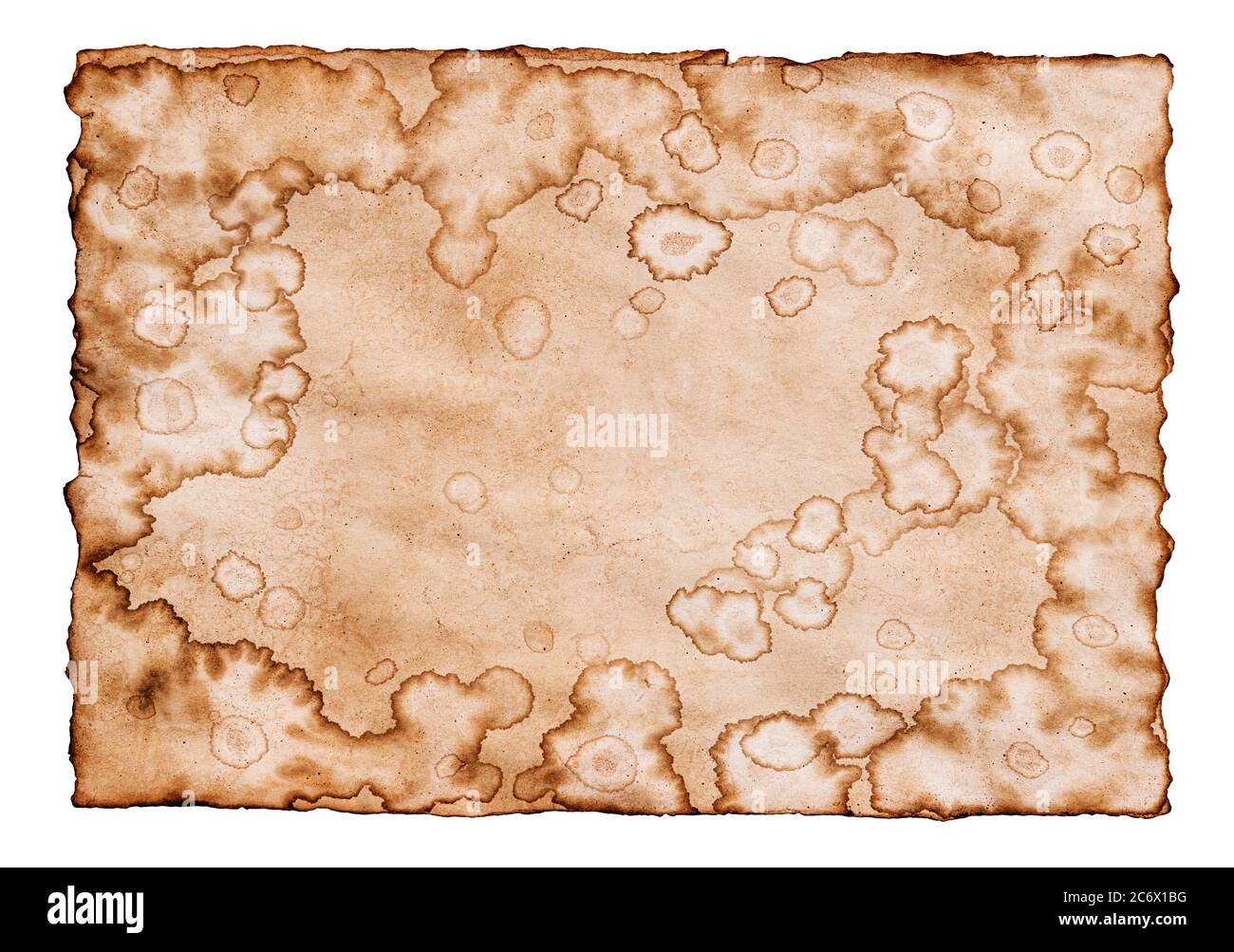 Texture de papier ancien, arrière-plan de papier ancien, papier ancien avec  bords carbonisés Photo Stock - Alamy